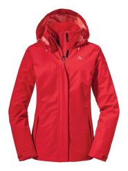 Schöffel Kurtka funkcyjna "Gmund" w kolorze czerwonym rozmiar: 34. Czerwone kurtki sportowe Schöffel, s, bez wzorów, z materiału, bez kaptura, outdoorowe. Za 462.29 zł.
