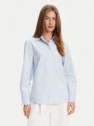 United Colors Of Benetton Koszula 59T7DQ0BH Błękitny Regular Fit. Niebieskie koszule United Colors of Benetton, m, bez wzorów, z bawełny, bez kołnierzyka, bez ramiączek. Za 199.99 zł.
