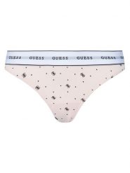 Guess Stringi O97E04 KBOE1 Różowy. Czerwone stringi Guess, z aplikacjami, z bawełny. Za 89.99 zł.