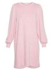 MOSS COPENHAGEN Sukienka "Nelina" w kolorze jasnoróżowym rozmiar: XS/S. Różowe sukienki Moss Copenhagen, s, bez wzorów, bez kołnierzyka, bez ramiączek, mini. Za 79.21 zł.
