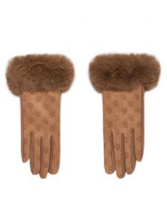 Liu Jo Rękawiczki 2F6056 T2745 Beżowy. Brązowe rękawiczki Liu Jo, bez wzorów, z dzianiny. Za 239.99 zł.