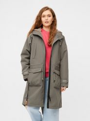 Derbe Parka w kolorze khaki rozmiar: 38. Brązowe parki Derbe, bez kaptura. Za 509.89 zł.