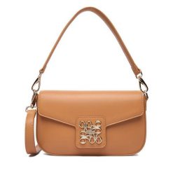 Torebka Nine West. Brązowe torebki klasyczne Nine West, bez wzorów, bez dodatków. Za 169.99 zł.