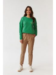 TATUUM Spodnie w kolorze beżowym rozmiar: 36. Brązowe spodnie materiałowe Tatuum, bez wzorów, z materiału. Za 108.74 zł.