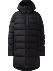 Haglöfs Płaszcz puchowy "Rosson Down" w kolorze czarnym rozmiar: XL. Czarne płaszcze Haglöfs, xl, bez wzorów, z puchu, bez kaptura. Za 612.06 zł.