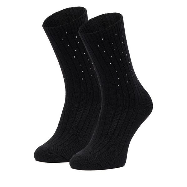 Skarpety długie Nine West. Czarne skarpety Nine West, bez wzorów. Za 29.99 zł.