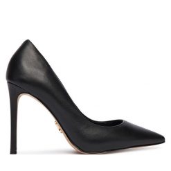 Szpilki Steve Madden. Czarne szpilki Steve Madden, bez wzorów, bez obcasa, na szpilce, bez zapięcia. Za 519.99 zł.