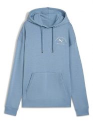 Puma Bluza w kolorze błękitnym rozmiar: M. Niebieskie bluzy Puma, m, bez wzorów, z kapturem. Za 187.96 zł.
