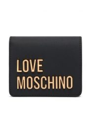 LOVE MOSCHINO Portfel JC5612PP0PKD0000 Czarny. Czarne portfele Love Moschino, bez wzorów. Za 394.99 zł.