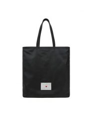 LOVE MOSCHINO Torebka JC4205PP1MLN100A Czarny. Czarne shopper Love Moschino, bez wzorów, z materiału, bez dodatków. Za 379.99 zł.