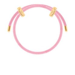 Bransoletka Liana, pozłacana w kolorze różowym. Czerwone bransoletki Lilou, pozłacane. Za 139.00 zł.