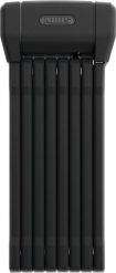 Zamek składany ABUS Bordo 6200K XPlus 127 cm. Czarne kurtki Abus, bez wzorów, z lakierowanej skóry, bez kaptura. Za 641.95 zł.