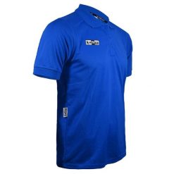 Koszulka polo Keeza Derby z krótkim rękawkiem. Niebieskie koszulki polo KEEZA, l, bez wzorów, bez kołnierzyka, bez ramiączek. Za 77.00 zł.