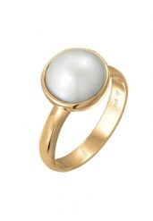 Nenalina Damski elegancki okrągły z perłą ze srebra próby 925 Sterling Silver Pierścionki 1 ct. Szare pierścionki Nenalina, z perłą, srebrne. Za 263.99 zł.