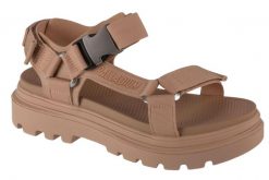Sandały damskie, Pallacruise Strap. Brązowe sandały Palladium, bez wzorów, z materiału, sportowe, bez obcasa, bez zapięcia. Za 371.85 zł.