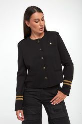 Żakiet damski marynarkai AERONAUTICA MILITARE. Marynarki i żakiety AERONAUTICA MILITARE, bez wzorów. Za 769.00 zł.