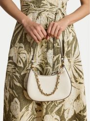 LAUREN RALPH LAUREN Torebka 431P11747006 Kremowy. Białe torebki klasyczne Lauren Ralph Lauren, bez wzorów, ze skóry, bez dodatków. Za 1,599.00 zł.