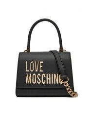 LOVE MOSCHINO Torebka JC4024PP1MKD0000 Czarny. Czarne torebki klasyczne Love Moschino, bez wzorów, ze skóry, bez dodatków. Za 559.99 zł.