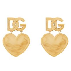 Klipsy Dolce&Gabbana. Żółte kolczyki Dolce&Gabbana, złote, z klipsem. Za 3,109.00 zł.
