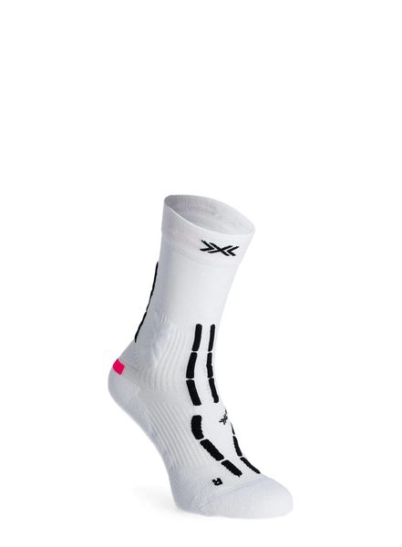 Skarpety do biegania X-Socks Trail Anatomix Crew. Białe skarpety X Socks, bez wzorów, z dzianiny. Za 170.49 zł.
