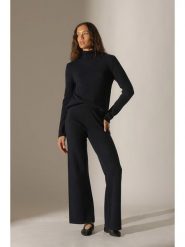 Perfect Cashmere Kaszmirowy golf "Willow" w kolorze granatowym rozmiar: M. Niebieskie golfy Perfect Cashmere, m, bez wzorów, z kaszmiru, bez ramiączek. Za 521.99 zł.