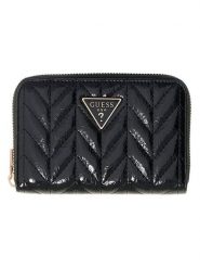 Guess Portfel w kolorze czarnym - 14 x 9 x 3 cm rozmiar: onesize. Czarne portfele Guess, z aplikacjami, z materiału. Za 172.95 zł.