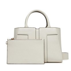 Torebka Elisabetta Franchi. Białe torebki klasyczne Elisabetta Franchi, bez wzorów, bez dodatków. Za 1,379.00 zł.