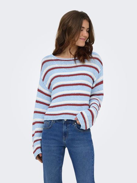 ONLY Sweter w kolorze błękitnym rozmiar: M. Niebieskie swetry Only, m, bez wzorów, bez ramiączek. Za 81.95 zł.