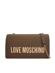LOVE MOSCHINO Torebka JC4192PP1OKD0203 Brązowy. Brązowe torebki klasyczne Love Moschino, bez wzorów, ze skóry, bez dodatków. Za 939.99 zł.