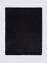 BIG STAR Szal w kolorze czarnym - 240 x 43 cm rozmiar: onesize. Czarne szaliki Big Star, bez wzorów, z materiału, retro. Za 72.99 zł.