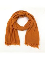 MILANO AMOUR Szal w kolorze karmelowym - 215 x 75 cm rozmiar: onesize. Brązowe szaliki MILANO AMOUR, bez wzorów, z kaszmiru. Za 195.77 zł.