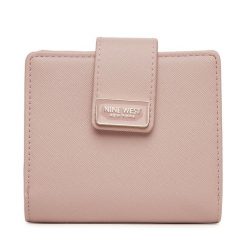 Portfel Nine West. Czerwone portfele Nine West, bez wzorów. Za 69.99 zł.
