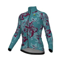 Bluza rowerowa damska Alé Cycling PR-E Flower. Niebieskie bluzy ALÉ CYCLING, bez wzorów, bez kaptura. Za 624.99 zł.