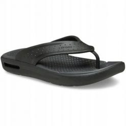 Japonki Dla Dorosłych Crocs In Motion Flip. Białe klapki Crocs, bez wzorów, z materiału, bez obcasa. Za 239.99 zł.