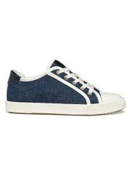 Geox Sneakersy "Blomiee" w kolorze granatowym rozmiar: 41. Niebieskie trampki Geox, bez wzorów, bez zapięcia. Za 173.99 zł.