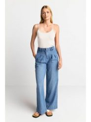 Rich & Royal Top w kolorze kremowym rozmiar: M. Brązowe topy Rich & Royal, m, bez wzorów, bez kołnierzyka, bez ramiączek. Za 86.99 zł.