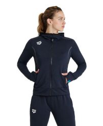 Bluza damska z kapturem Arena Spacer. Czarne bluzy Arena, xl, bez wzorów, z poliesteru, z kapturem. Za 378.50 zł.