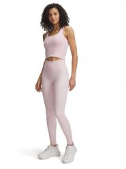Under Armour Legginsy sportowe w kolorze jasnoróżowym rozmiar: S. Różowe legginsy Under Armour, s, bez wzorów, z materiału, outdoorowe. Za 118.84 zł.