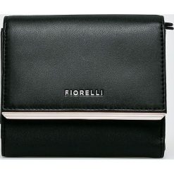 Fiorelli - Portfel. Czarne portfele Fiorelli, bez wzorów, z materiału. W wyprzedaży za 129.90 zł.