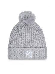 New Era Czapka Wmns Cosy Pom 60364288 Szary. Szare czapki New Era, bez wzorów, z materiału. Za 169.99 zł.