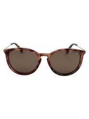 Polaroid Okulary przeciwsłoneczne unisex w kolorze jasnobrązowym rozmiar: 53. Brązowe okulary przeciwsłoneczne Polaroid, bez wzorów, z tworzywa sztucznego. Za 174.95 zł.