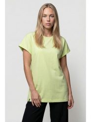 Alife and kickin Koszulka "Magdalena" w kolorze jasnozielonym rozmiar: S. Zielone bluzki Alife and Kickin, s, bez wzorów, bez kołnierzyka, bez ramiączek. Za 43.99 zł.