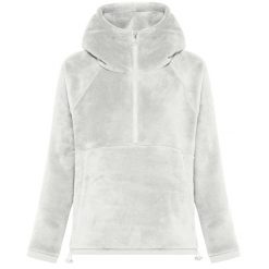 Bluza Z Kapturem Deha Polar Fleece Half-Zip Hoodie Damskie. Białe bluzy Deha, s, bez wzorów, z elastanu, z kapturem. Za 493.99 zł.