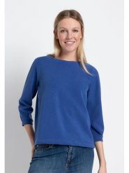 More & More Bluza w kolorze niebieskim rozmiar: 40. Niebieskie bluzy More & More, bez wzorów, bez kaptura. Za 104.89 zł.