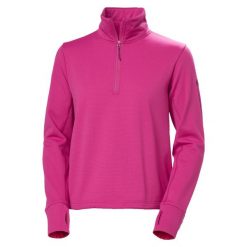 Bluza damska Helly Hansen Versalite Cinched Fleece. Czerwone bluzy Helly Hansen, bez wzorów, bez kaptura. Za 319.50 zł.