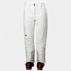 Spodnie narciarskie damskie Helly Hansen Alphelia 2.0. Białe spodnie narciarskie Helly Hansen, m, bez wzorów, narciarskie. W wyprzedaży za 1,149.00 zł.