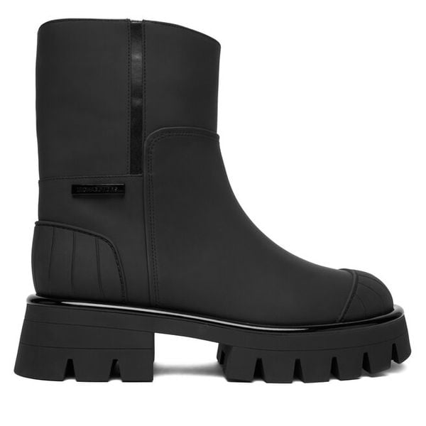 Botki MICHAEL Michael Kors. Czarne botki MICHAEL Michael Kors, bez wzorów, bez obcasa, na płaskiej podeszwie, bez zapięcia. Za 509.99 zł.