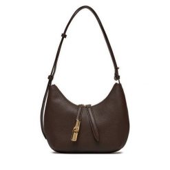 Torebka Furla. Brązowe listonoszki Furla, bez wzorów, bez dodatków. Za 959.99 zł.