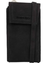Burkely Skórzana torebka "Still Selene" w kolorze czarnym na telefon - 10 x 18 x 2 cm rozmiar: onesize. Czarne torby na ramię Burkely, bez wzorów, z materiału, przez ramię, bez dodatków. Za 131.45 zł.