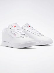 Reebok Sneakersy "Princess" w kolorze białym rozmiar: 42,5. Białe trampki Reebok, bez wzorów, bez zapięcia. Za 220.12 zł.